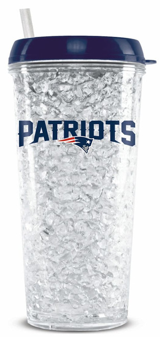 New England Patriots Crystal Freezer Tumbler