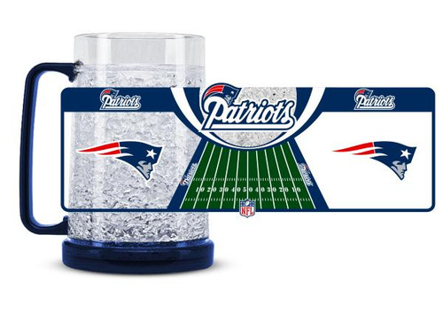 New England Patriots Crystal Freezer Mug