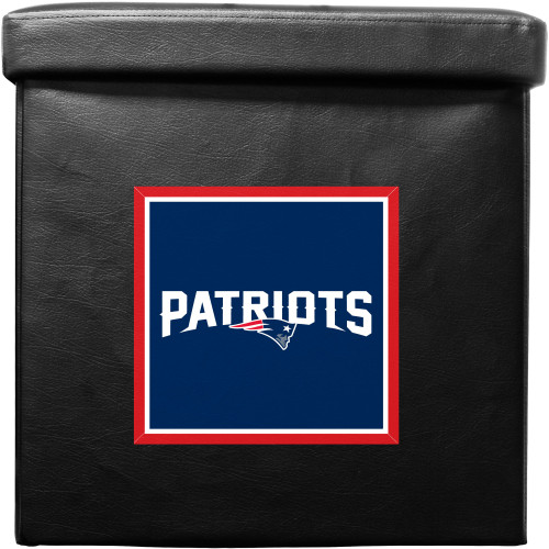 New England Patriots Ottoman Foldable