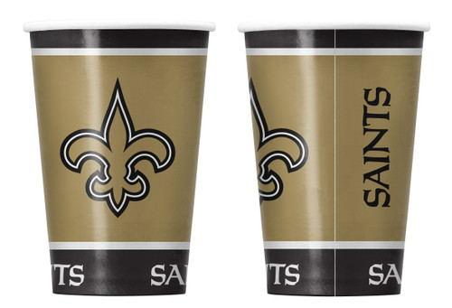 New Orleans Saints Disposable Paper Cups