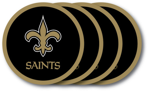 New Orleans Saints Coaster 4 Pack Set