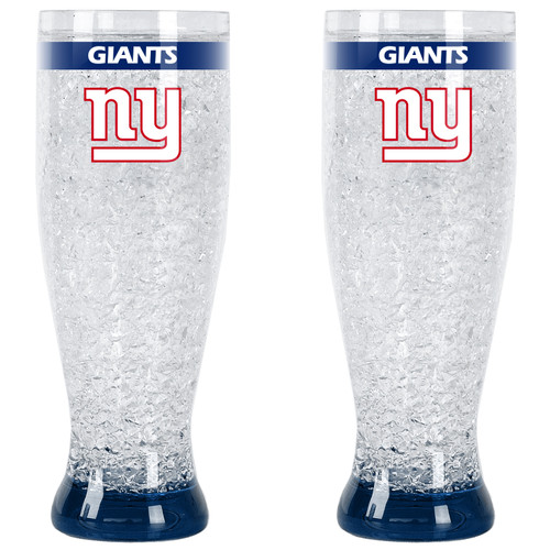 New York Giants Pilsner Crystal Freezer Style