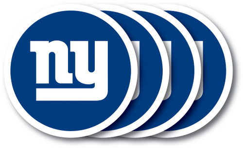 New York Giants Coaster 4 Pack Set