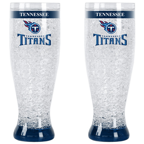 Tennessee Titans Pilsner Crystal Freezer Style