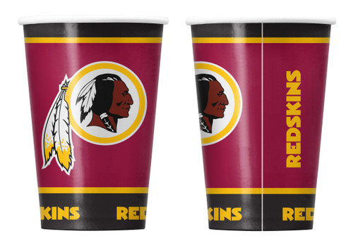 Washington Redskins Disposable Paper Cups