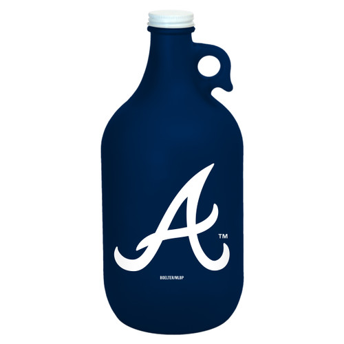 Atlanta Braves Growler 64oz Frosted Navy