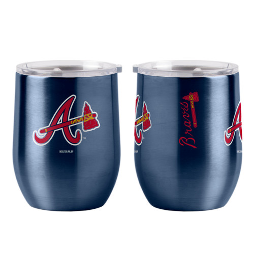 Atlanta Braves Travel Tumbler 16oz Ultra Curved Beverage