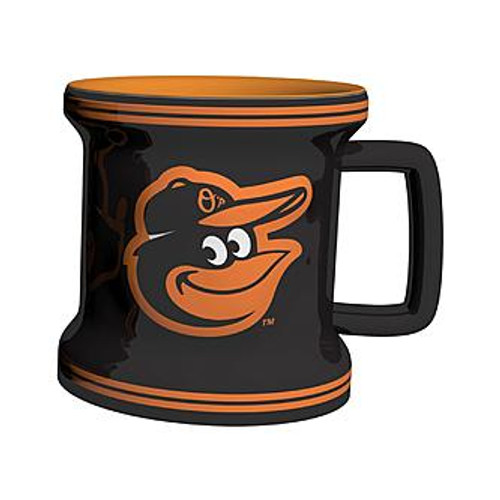 Baltimore Orioles Shot Glass - Sculpted Mini Mug - New UPC