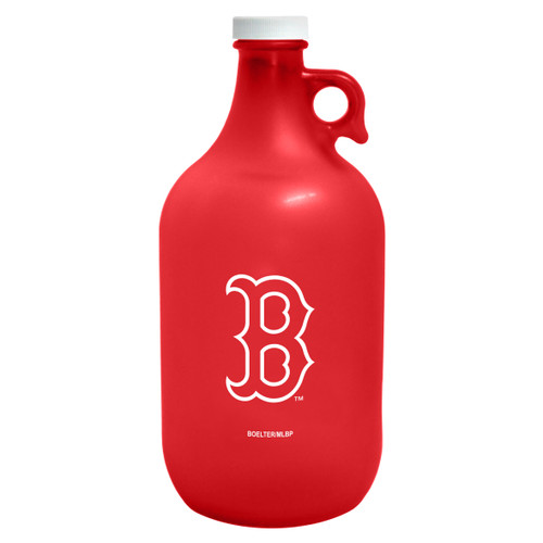 Boston Red Sox Growler 64oz Frosted Red
