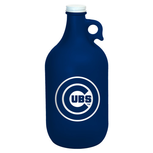 Chicago Cubs Growler 64oz Frosted Blue