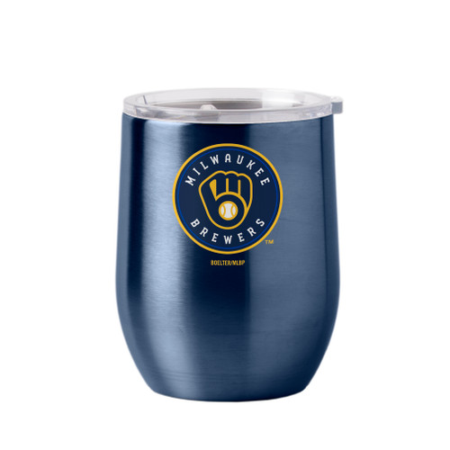 Milwaukee Brewers Travel Tumbler 16oz Ultra Curved Beverage