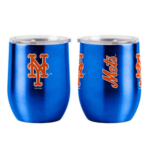 New York Mets Travel Tumbler 16oz Ultra Curved Beverage