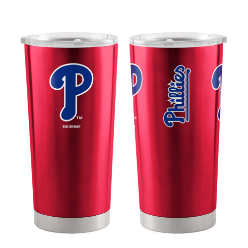 Philadelphia Phillies Travel Tumbler 20oz Ultra Red