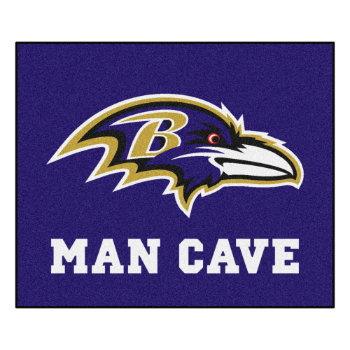 Baltimore Ravens Man Cave Tailgater Raven Head Primary Logo Purple