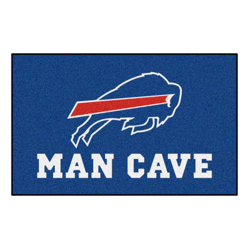 Buffalo Bills Man Cave UltiMat Buffalo Primary Logo Blue