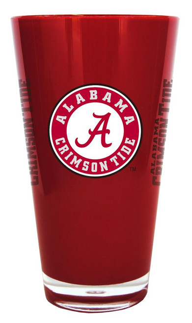 Alabama Crimson Tide 20 oz Insulated Plastic Pint Glass