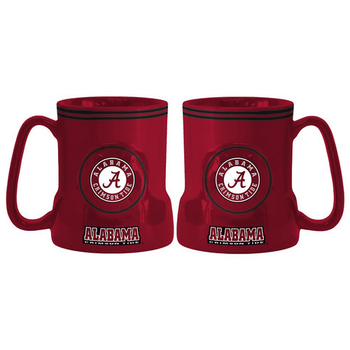 Alabama Crimson Tide Coffee Mug - 18oz Game Time