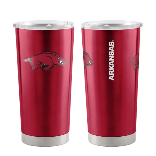 Arkansas Razorbacks Travel Tumbler 20oz Ultra Burgundy