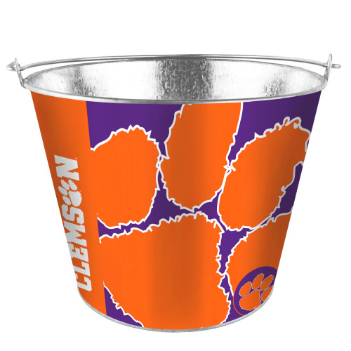 Clemson Tigers Bucket 5 Quart Hype Design