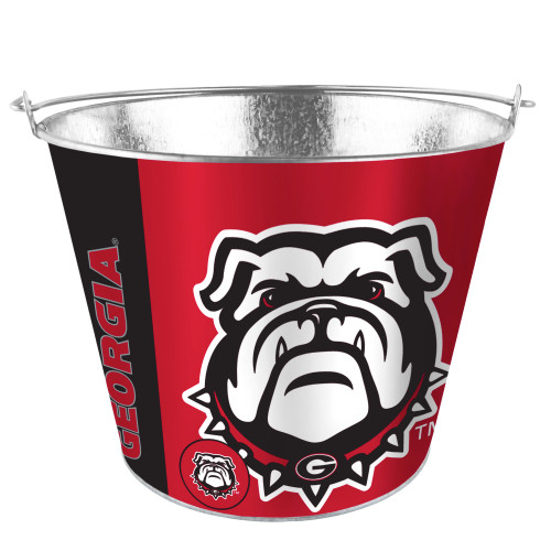 Georgia Bulldogs Bucket 5 Quart Hype Design