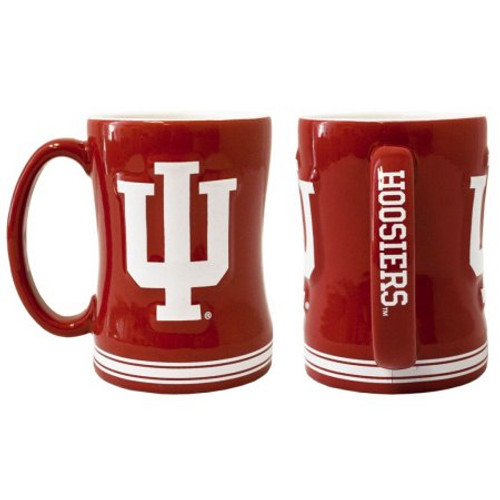 Indiana Hoosiers Coffee Mug - 14 oz Mocha