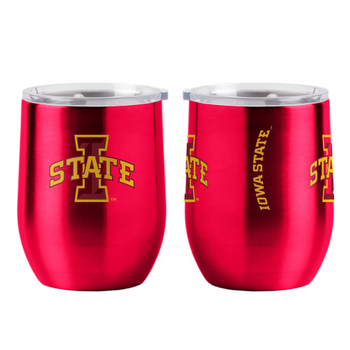 Iowa State Cyclones Travel Tumbler 16oz Ultra Curved Beverage