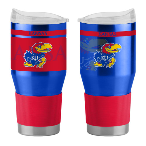 Kansas Jayhawks Travel Tumbler 24oz Ultra Twist