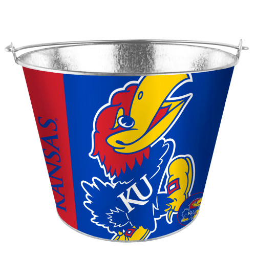 Kansas Jayhawks Bucket 5 Quart Hype Design