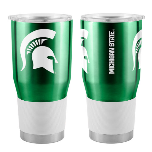 Michigan State Spartans Travel Tumbler 30oz Ultra Green