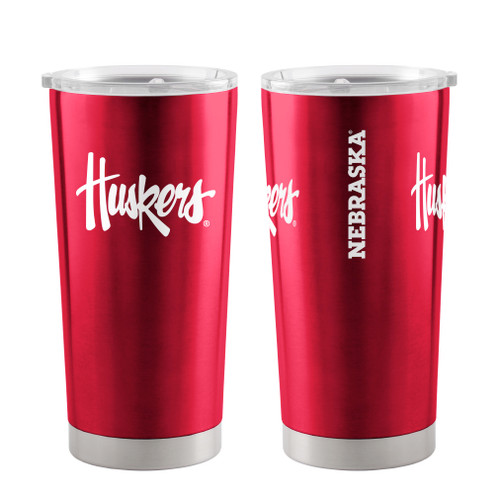 Nebraska Cornhuskers Travel Tumbler 20oz Ultra Red