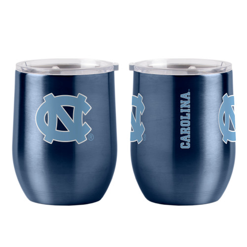 North Carolina Tar Heels Travel Tumbler 16oz Ultra Curved Beverage