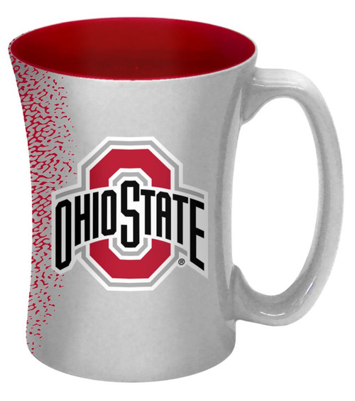 Ohio State Buckeyes Coffee Mug - 14 oz Mocha