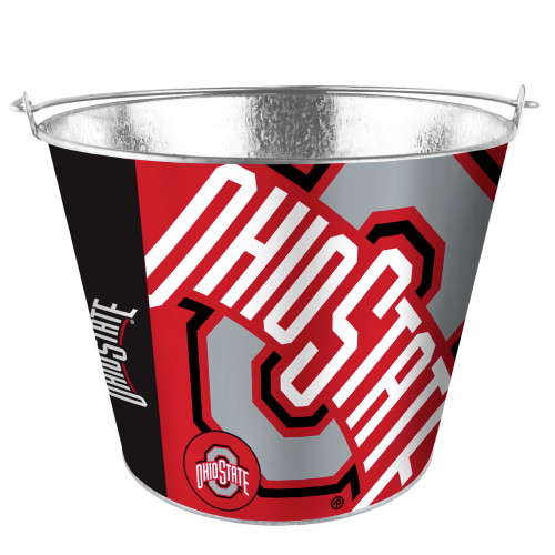 Ohio State Buckeyes Bucket 5 Quart Hype Design