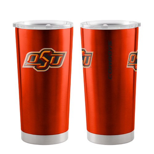 Oklahoma State Cowboys Travel Tumbler 20oz Ultra Orange