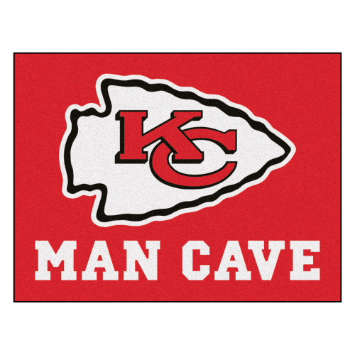Kansas City Chiefs Man Cave All-Star KC Arrow Primary Logo Red