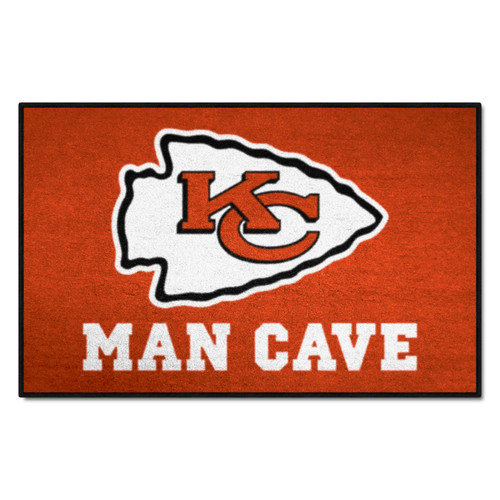 Kansas City Chiefs Man Cave Starter KC Arrow Primary Logo Red