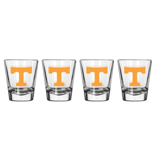 Tennessee Volunteers Shot Glass - 2 Pack Clear