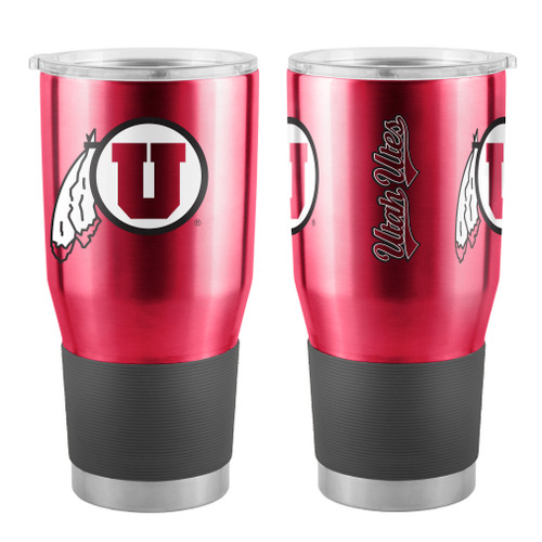 Utah Utes Travel Tumbler 30oz Ultra Red