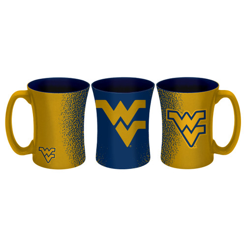 West Virginia Mountaineers Coffee Mug - 14 oz Mocha