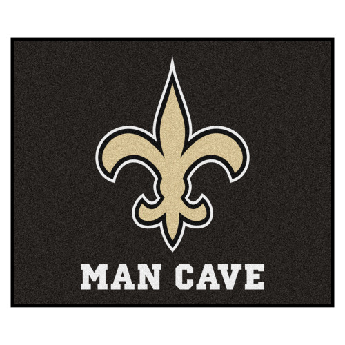 New Orleans Saints Man Cave Tailgater Fleur-de-lis Primary Logo Black