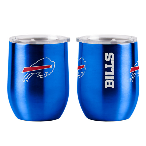 Buffalo Bills Travel Tumbler 16oz Ultra Curved Beverage