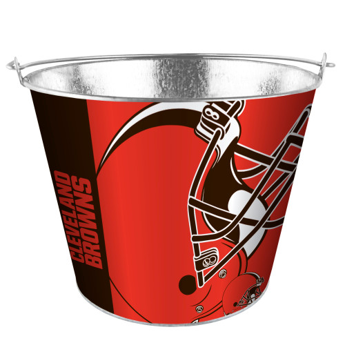 Cleveland Browns Bucket 5 Quart Hype Design