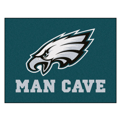 Philadelphia Eagles Man Cave All-Star Eagle Head Primary Logo Green