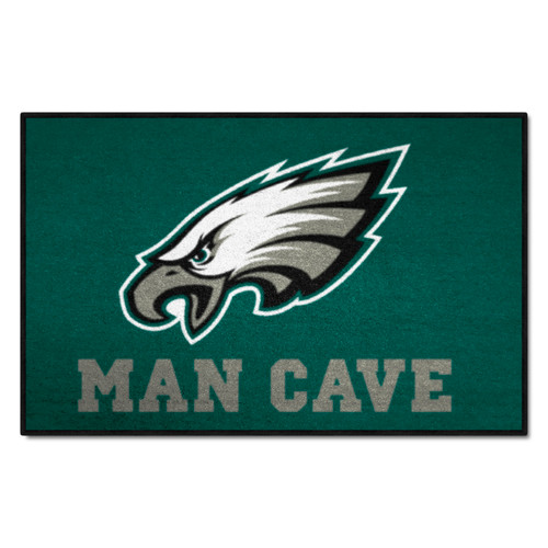 Philadelphia Eagles Man Cave Starter Eagle Head Primary Logo Green
