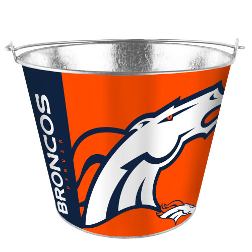 Denver Broncos Bucket 5 Quart Hype Design