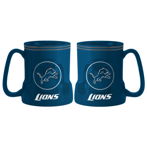 Detroit Lions Coffee Mug - 18oz Game Time