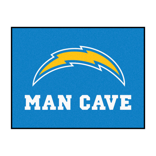 Los Angeles Chargers Man Cave All-Star Bolt Primary Logo Navy