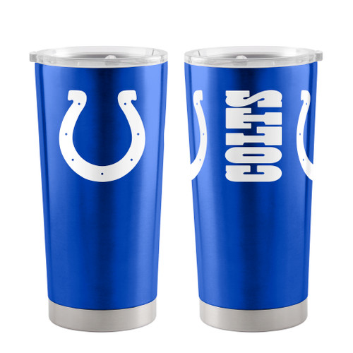 Indianapolis Colts Travel Tumbler 20 oz Ultra Blue