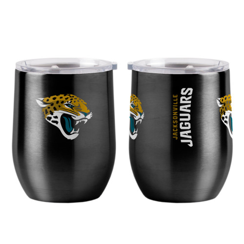 Jacksonville Jaguars Travel Tumbler 16oz Ultra Curved Beverage