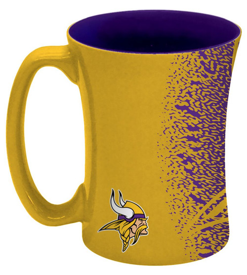Minnesota Vikings Coffee Mug - 14 oz Mocha